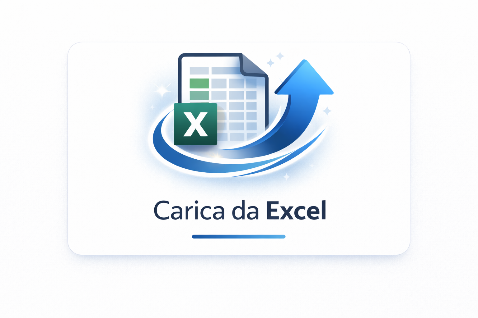 Carica da Excel